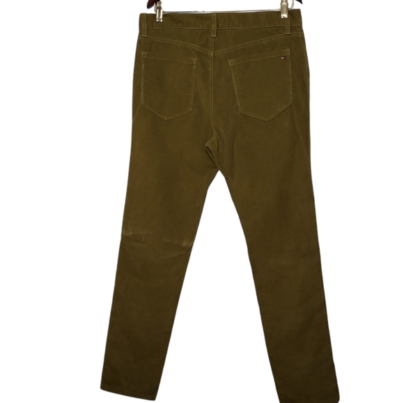 Tommy Hilfiger Khaki Green Corduroy Pants Size 32 - Picture 4 of 14